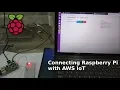 Connecting Raspberry Pi with AWS IoT and controlling it with Web-app
