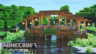 Minecraft How To Build a Bridge Tutorial