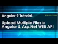 How to upload files using Angular Asp Net WEB API Image files upload in angular with WEB API