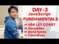VAR LET CONST Variable Data types and Operator in JavaScript Day 3 Readersnepal