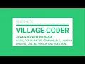 JAVA INTERVIEW PROBLEM SORT ON BASIS OF FIRSTNAME AND LASTNAME COMPARATOR AND COMPARABLE