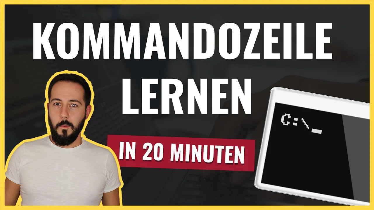 Kommandozeile Lernen in 20 Minuten - Tutorial für Anfänger (Bash, Terminal)