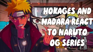 Hokages And Madara React To NARUTO OG FULL MOVIE Gacha Reaction Naruto Anime Gachaclub 
