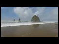 7 2 foot high tide at Haystack Rock Cannon Beach Oregon March 15 2022