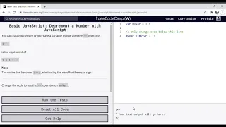 14 - Learn Basic JavaScript