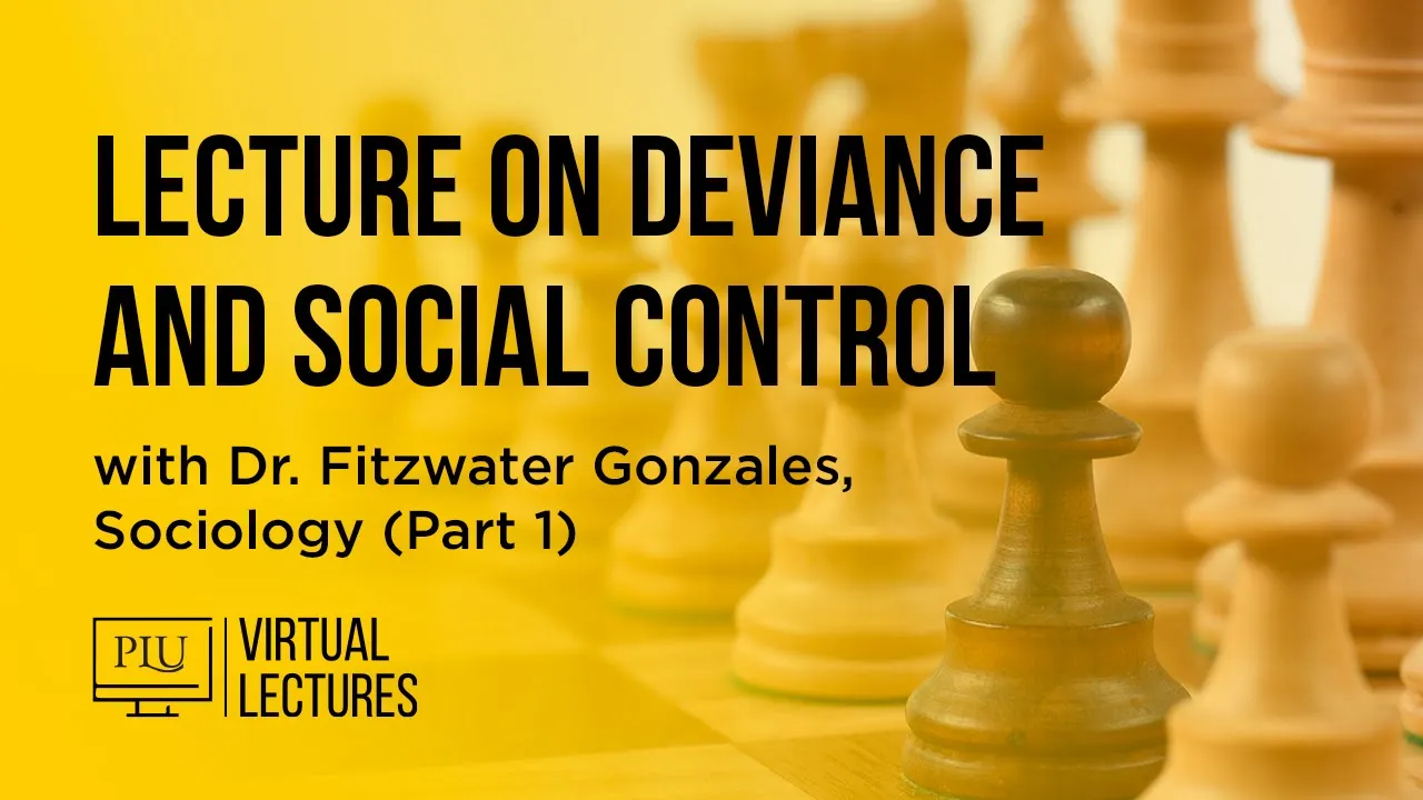 Deviance and Social Control: Sociology Lecture Part 1