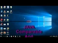 comparable and comparator in java