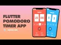 Build a Flutter Pomodoro Timer App using provider