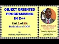 Introduction to Object Oriented Programming OOP