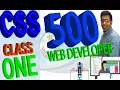 Complete free web development course - CSS3 Class One
