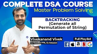 Backtracking Generate all Permutation of String L-93