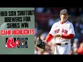 FULL HIGHLIGHTS Red Sox Shutout Brewers in Series Finale 26