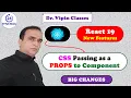 Passing CSS as Props to Component in React 19 Hindi - 16 Dr Vipin Classess