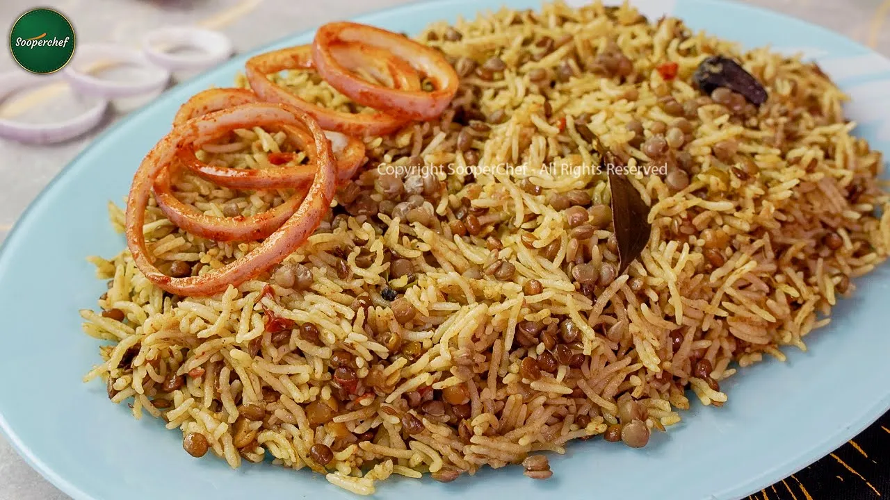 Dal Masoor Pulao Recipe   Easy and Delicious Pulao Recipe by SooperChef