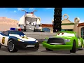 Download Lagu Sheriff McQueen ⚡🚓 Lightning McQueen Vs Chick Hicks