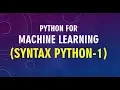 Belajar Python Machine Learning - 05 Aturan Penulisan Kode Python
