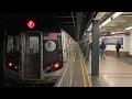 NYC Subway R160 E F Trains Court Sq-23 Street PM Rush