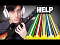 Download Lagu Pro Bassist Plays Guitar Hero For The First Time Ever