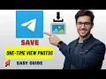 UPDATED How to Save One-Time View Photos on Telegram 2026 100 Working