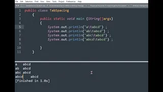 Demistifying the Tab Escape Sequence in Java Backslash t