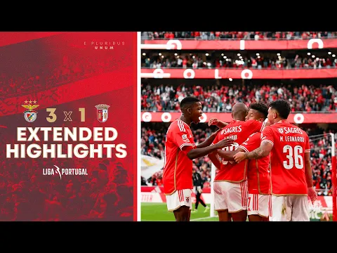 Download MP3 Extended Highlights SL Benfica 3-1 SC Braga