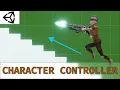 Unity animated character controller with root motion