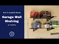 How To Install Heavy Duty Garage Shelves