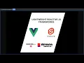 Lightweight Reactive JavaScript Frameworks VueJS vs Svelte Recording