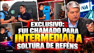 EXCLUSIVO: Fui chamado para intermediar a soltura de reféns - Arthur Garcia