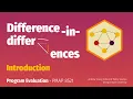 PMAP 8521 Difference-in-differences I II 0 Introduction