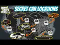 10 Rare Hidden Cars Location in GTA 5 NO MODS Story mode Mc ABLE