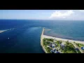 Fort Pierce Jetty by Drone in 4K ULTRA