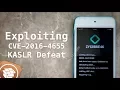 Exploiting CVE-2016-4655 - Create Your Own iOS Jailbreak Part 1 Kernel Info-leak KASLR Defeat