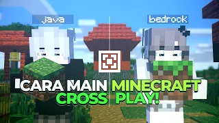 How to Crossplay Java Bedrock Edition EASY ATERNOS