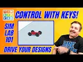Control Motors More BIND KEYS in Tinkercad Sim Lab Day 1 Lesson
