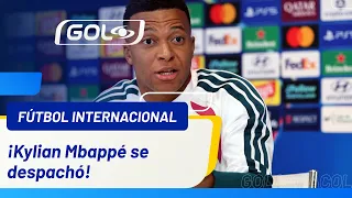Picante Mbappé 😱 Así respondió a quien le preguntó por su actitud defensiva 🏟️