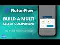 - Build a Multi Select Component with Callback Parameters