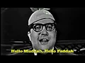 Hello Muddah Hello Fadduh Camp Granada Song with Sing-Along Allan Sherman 1963 updated