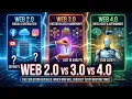 Web 2 0 vs Web 3 0 vs Web 4 0 The Evolution of the Web 2 0 to 4 0
