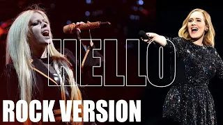 avril lavigne hello adele cover rock remix 