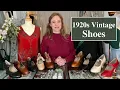 1920s Inspired Vintage Shoes Presentation
