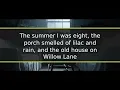 The House on Willow Lane Keeps Time