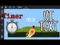 Making Timer - UI text It s Magic Gaming Engine
