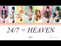 Download Lagu BTS 24/7 = Heaven (Lyrics Han/Rom/Eng)
