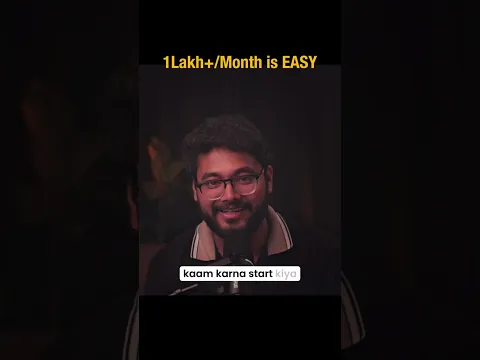 1Lakh/Month is Easy 🤑 #shorts #freelancing #mahinergy