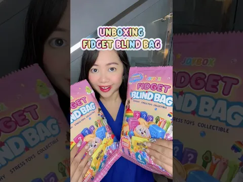 UNBOXING FIDGET BLIND BAG LAGI!! MAU DUMPLING PLISSSS 😍 | Klara Tania #shorts