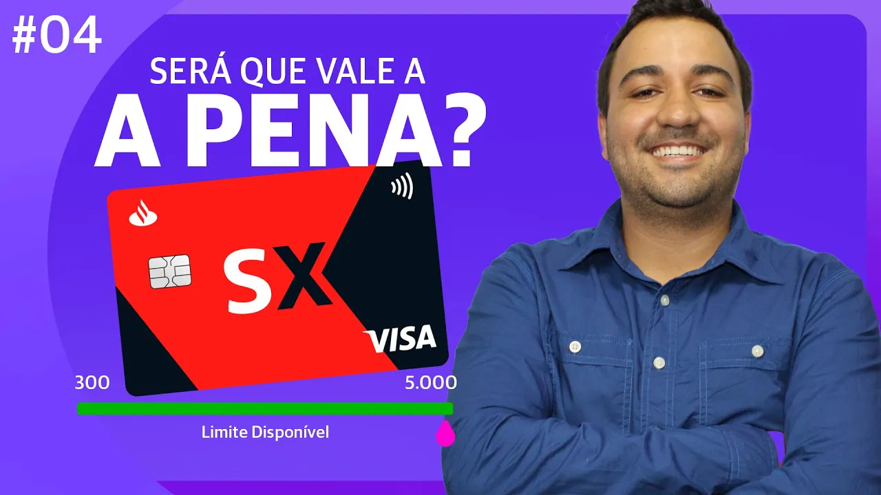 CARTÃO SANTANDER SX, LIMITE  ALTO? APROVA FÁCIL? REALMENTE VALE A PENA EM 2023? #04