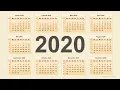 Download Lagu Kalender 2020