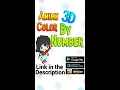 Anime Voxel 3D Coloring Book