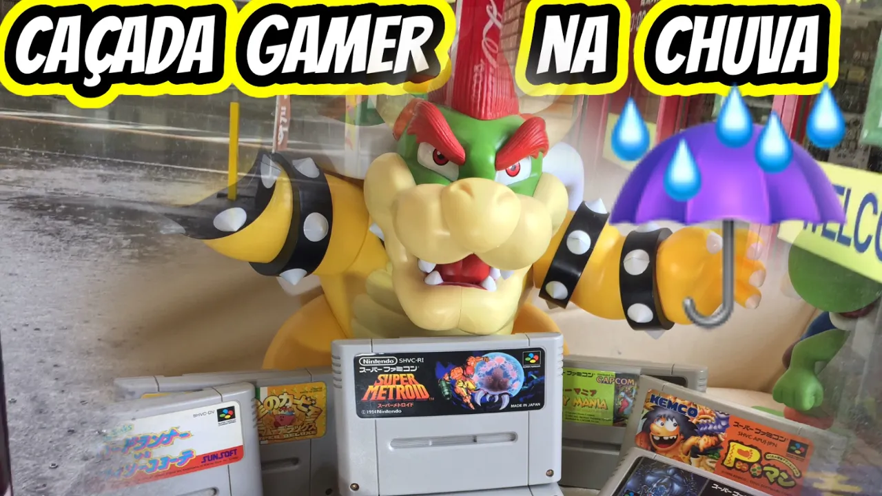 CAÇADA GAMER #14.  ||  NA CHUVA